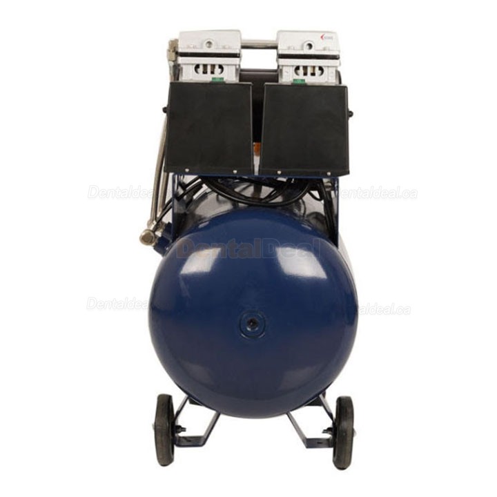 Dynamic DA7002 1.5KW/2HP Dental Oil Free Quiet Air Compressor 50L Tank